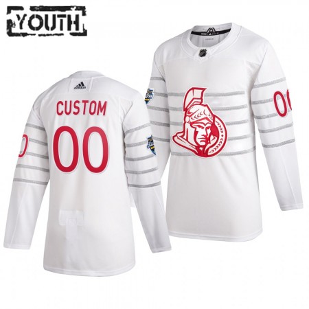 Barn NHL Ottawa Senators Tröjor med eget tryck Vit Adidas 2020 All-Star Authentic Barn NHL Ottawa Senators Tröjor med eget tryck Vit Adidas 2020 All-Star Authentic